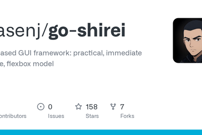 Show HN: Shirei, cross-platform GUI framework in native Go