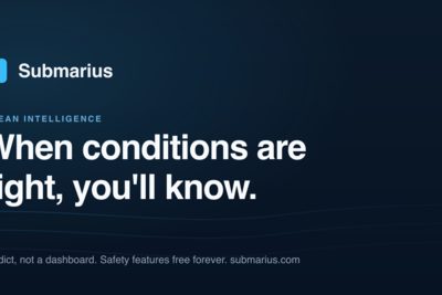 Show HN: Submarius – Global water clarity for divers