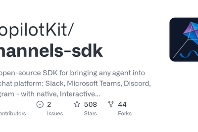 Show HN: The Channels SDK – Bring Any Agent to Any Channel (Slack, MS Teams)