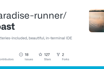Show HN: Toast, a beautiful by default in terminal IDE