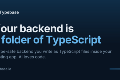 Show HN: Typebase – A single-folder back end you write in TypeScript