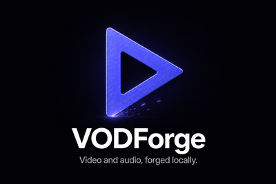 Show HN: VODForge – a free local desktop UI for YouTube video/playlist downloads
