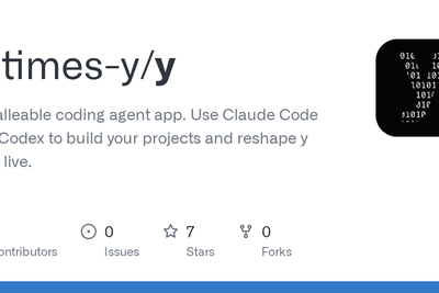 Show HN: Y – A malleable coding-agent desktop app built with Electron