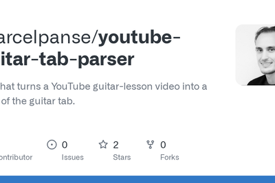 Show HN: YouTube Guitar Tab Parser