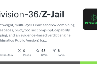 Show HN: Z-Jail – A 130 KB Linux sandbox-C99 with 7 defense layers and zero deps