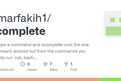 Show HN: Zcomplete – Shell Typo Correction