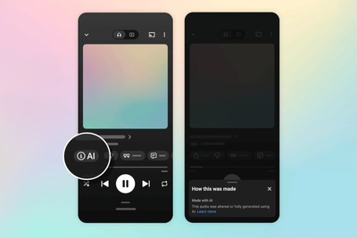 Singer or clanker? YouTube Music will tell you with new gen AI labeling.