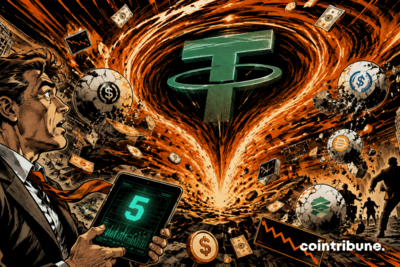 Stablecoins: Tether gains 5 billion dollars in one month