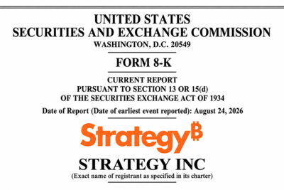 Strategy Slams Brakes on Bitcoin Buying, Stockpiles $6.69B Cash
