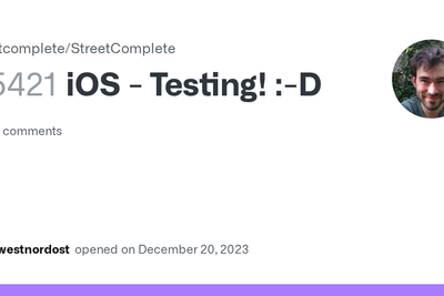 StreetComplete on iOS is now in public beta