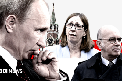 Surveillance and 'constant paranoia': Western diplomats tell BBC of life in war-time Moscow