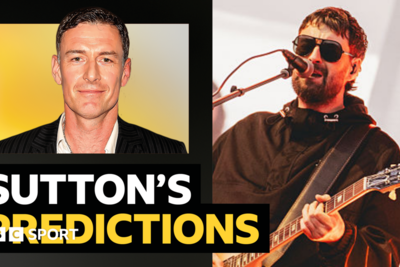 Sutton's opening weekend predictions v Courteeners frontman Liam Fray