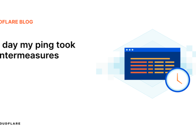 The day my ping took countermeasures