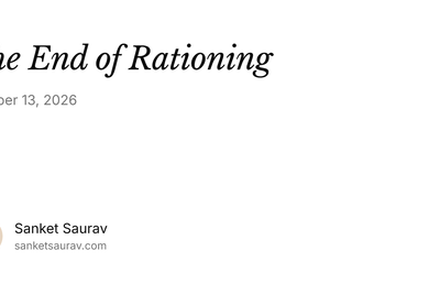 The End of Rationing