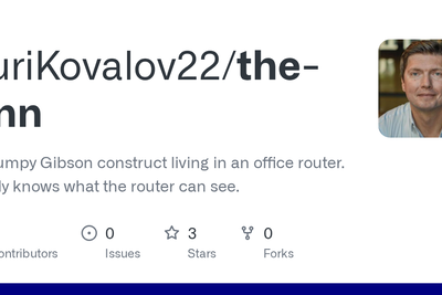 The Finn – an agent that lives in my router and complains about it