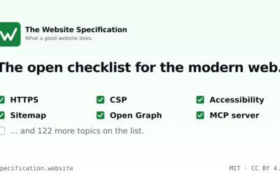 The Website Specification