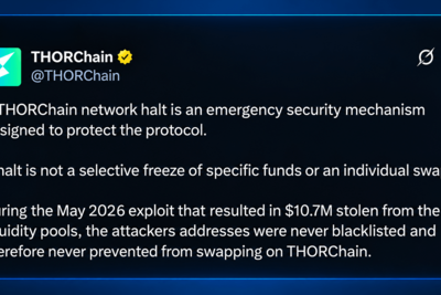 Thorchain Co-Founder: Neutral Networks Can’t Pick Who Can Transact