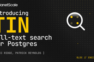 Tin: full-text search for Postgres