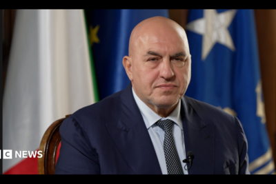 Trump 'completely wrong' to restrict support for Ukraine, Italian minister tells BBC