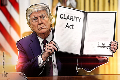 Trump pushes for CLARITY Act passage alongside crypto leaders