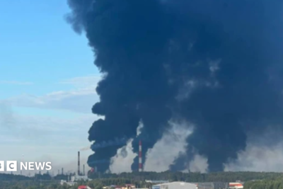 Ukraine hits two oil refineries deep in Russian territory