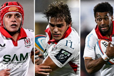 Ulster without trio of backs for Glasgow contest
