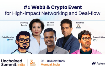 Unchained Summit India Debuts in Mumbai as Capital, Markets and Web3 Converge