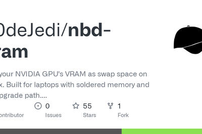 Use your Nvidia GPU's VRAM as swap space on Linux