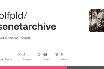 Usenet Archive Toolkit – process Usenet messages into a searchable archive
