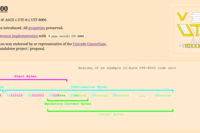 UTF-8000: Unlimited UTF-8