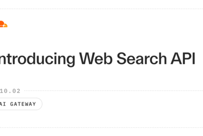 Web Search API
