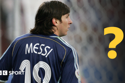 Weekly sports quiz: What was odd about Messi's Argentina debut?