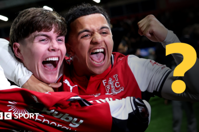 Weekly sports quiz: Which league are Fleetwood in?