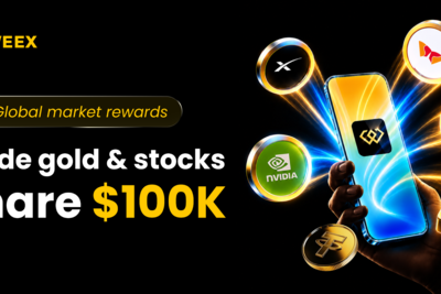 WEEX TradFi Trading Fest Season 4: Trade Gold & Stocks To Share a $100K Prize Pool