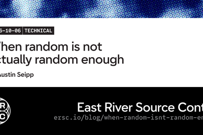When random is not actually random enough