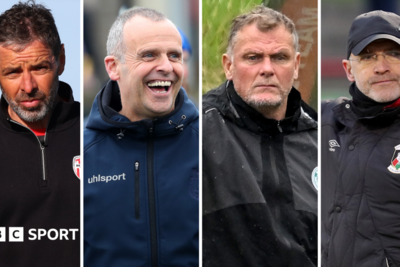 Who will replace Declan Devine as Glentoran manager?