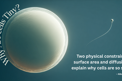 Why are cells small?