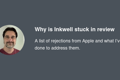 Why is Inkwell stuck in review