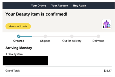 Why your Amazon order confirmation emails have become so unhelpful