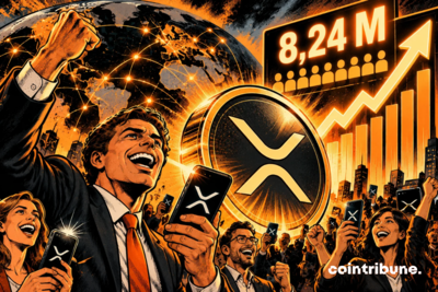 XRP Hits 8.24 Million Funded Addresses Amid Volatility