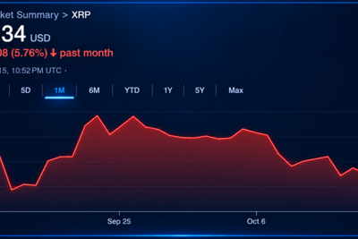 XRP Whales Move 1.67 Billion Tokens to Binance as Price Slips