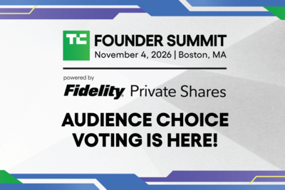 Your vote matters! Decide which Audience Choice sessions will make it to TechCrunch Founder Summit 