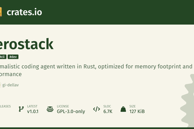 Zerostack – A Unix-inspired coding agent written in pure Rust