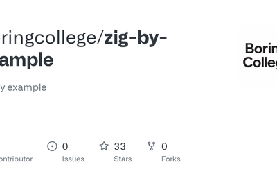 Zig by Example